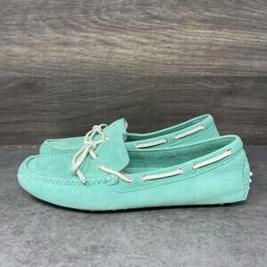 Cole Haan Shoes Womens Size 7 Mint Green Driving Moccasin Loafers